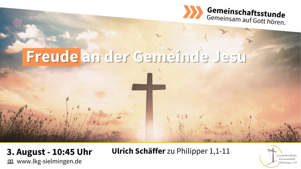 03.08.2025 | Gemeinschaftsstunde