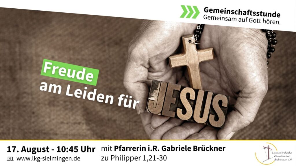 17.08.2025 | Gemeinschaftsstunde