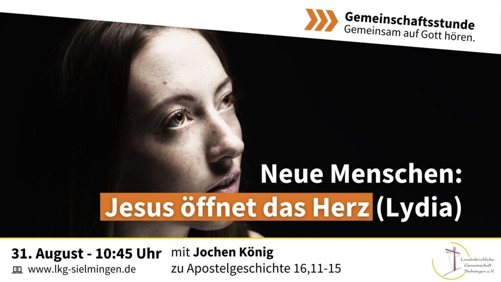 31.08.2025 | Gemeinschaftsstunde